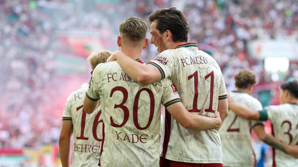 FC Augsburg startet mit Kade und Gregoritsch als Erfolgsduo in Bundesliga