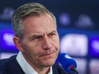 Kann sich Playoffs um den Titel gut vorstellen: Schalkes Aufsichtsratsboss Axel Hefer. (Archivbild)