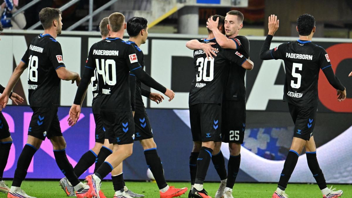 Photo: augsburger-allgemeine.de SC Paderborn Secures First Bundesliga Win in Over Six Years with 3-1 Victory Against Hoffenheim