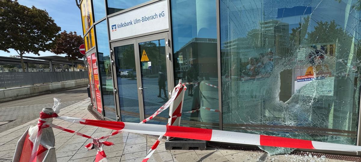 Das steckt hinter der zerstörten Scheibe an der Glacis-Galerie