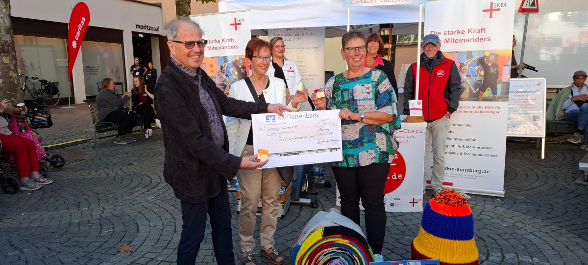 20.000 Euro für mehr Wärme, Schutz und Hoffnung