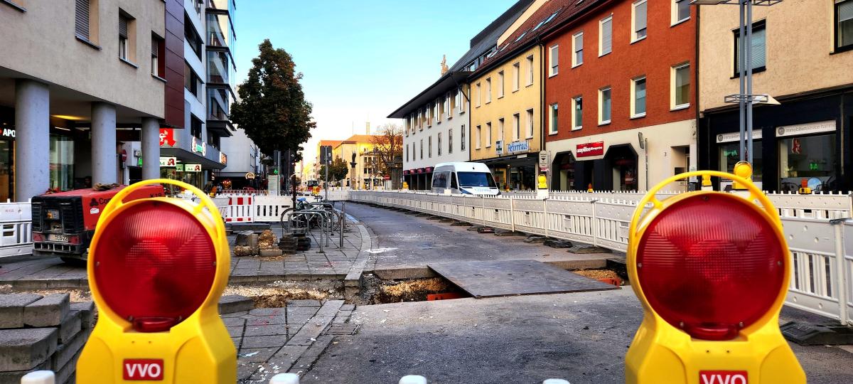 Bau-Lärm, Bus-Verkehr, Caponniere: Das treibt Menschen in Neu-Ulms Stadtmitte um