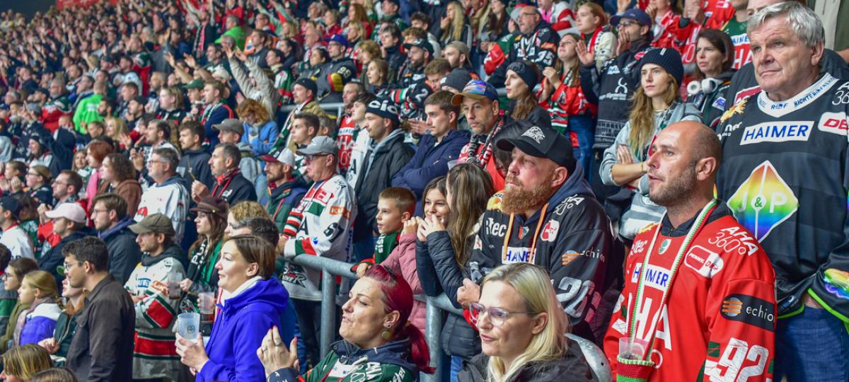Das sind die besten Fanbilder rund um das 3:0 des AEV gegen Bremerhaven