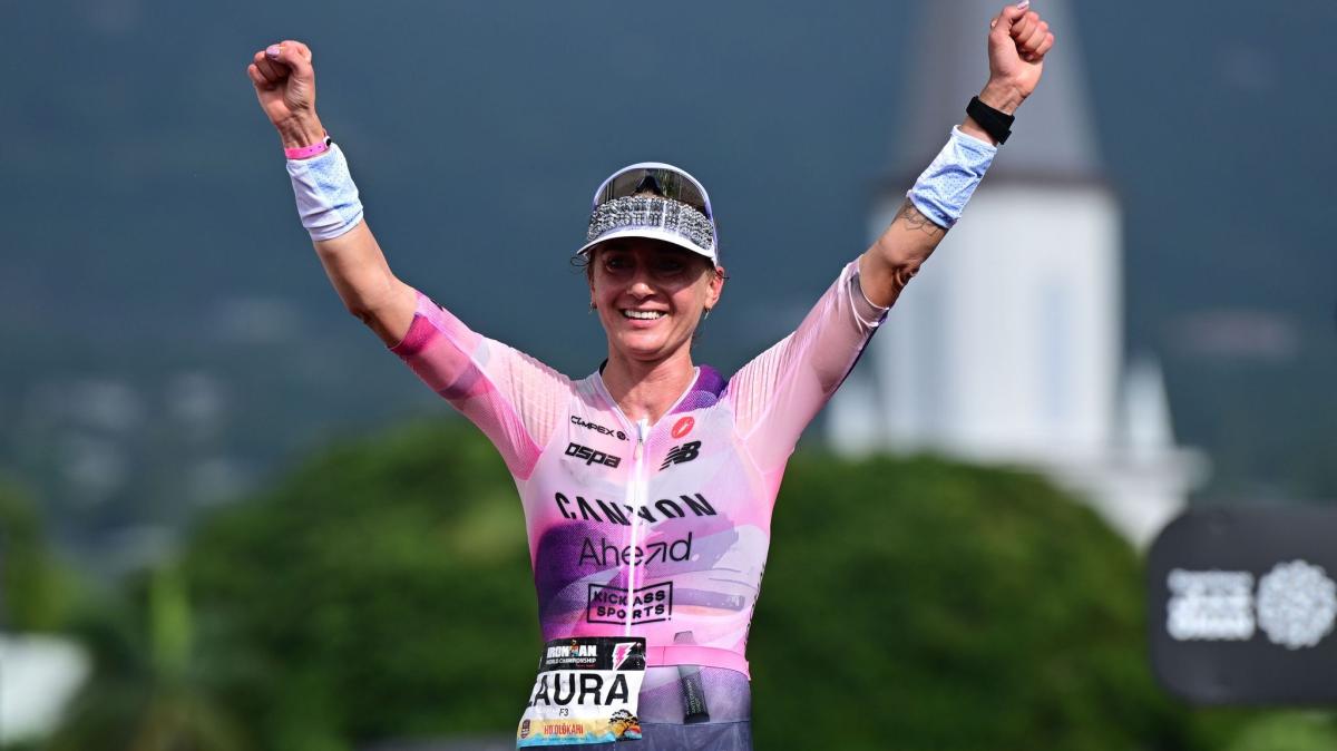 Ironman auf Hawaii: Deutsche Triathletin Laura Phillipp wird Zweite