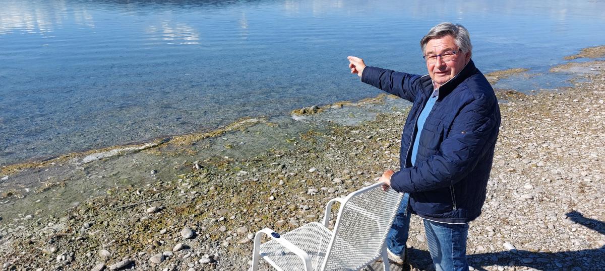 Kam die Königskutsche durch den See auf die Insel Reichenau?