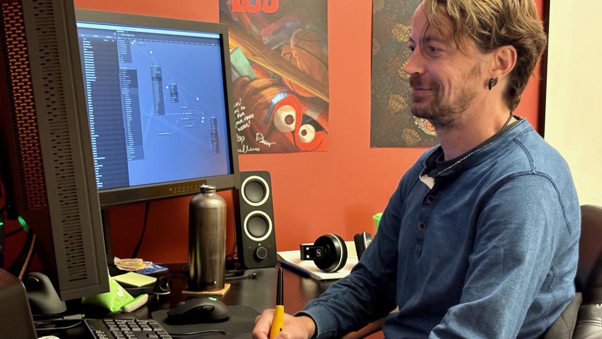 Pixar Animator Thomas Moser Works on Toy Story 5