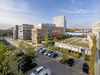 Der Toni Park in Augsburg wächst weiter. Perspektivisch sollen hier einmal bis zu 2000 Menschen arbeiten.