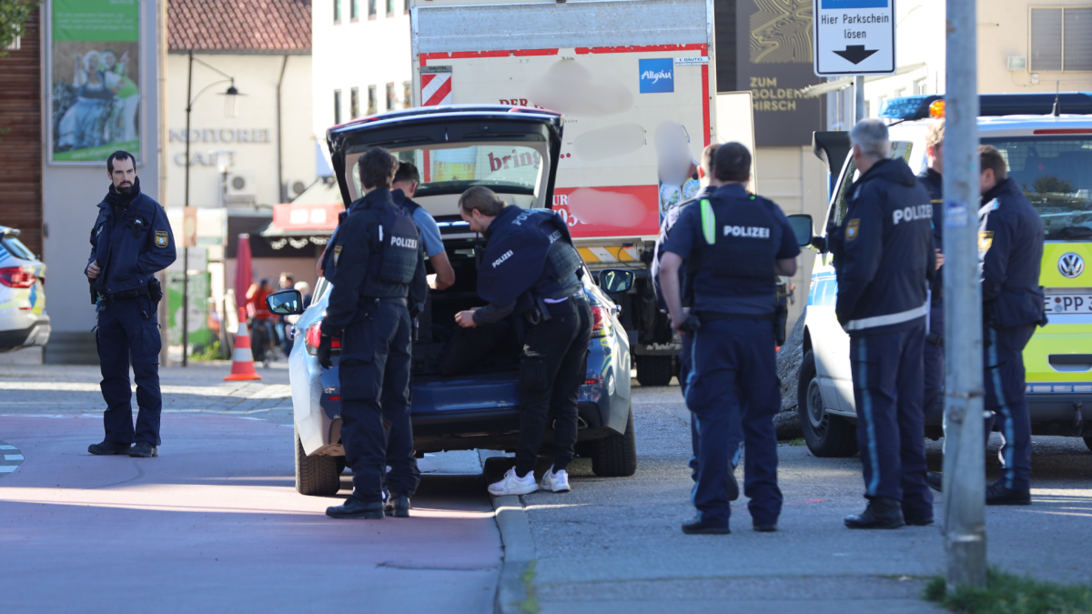 Police resolve incident involving a man in Sonthofen
