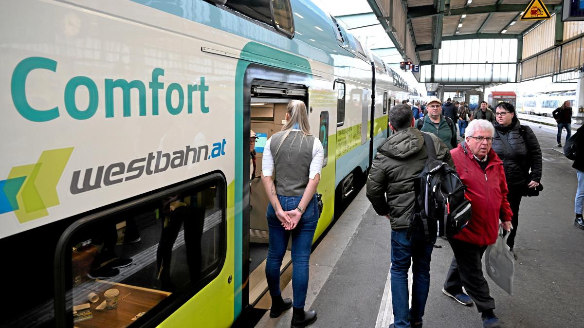 Rail transport: More and more long-distance trains in Bavaria are ...