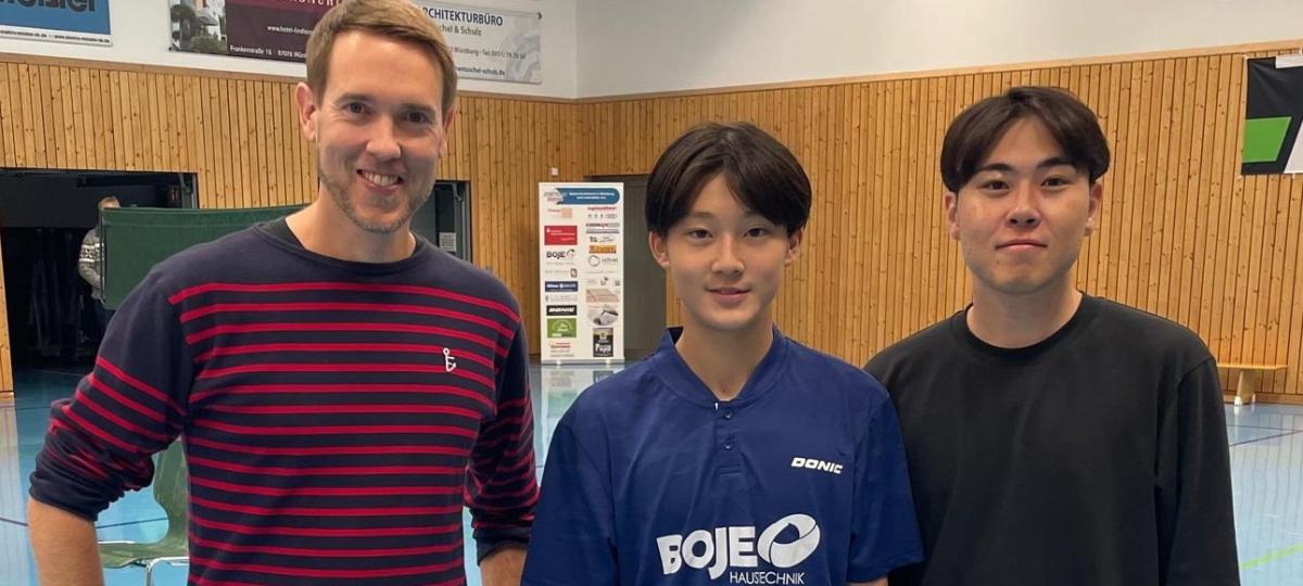 Versbachs Japaner Ukyo Kobayashi bringt Tischtennis-Weltklasse in die Sportbund-Halle – mit Video!