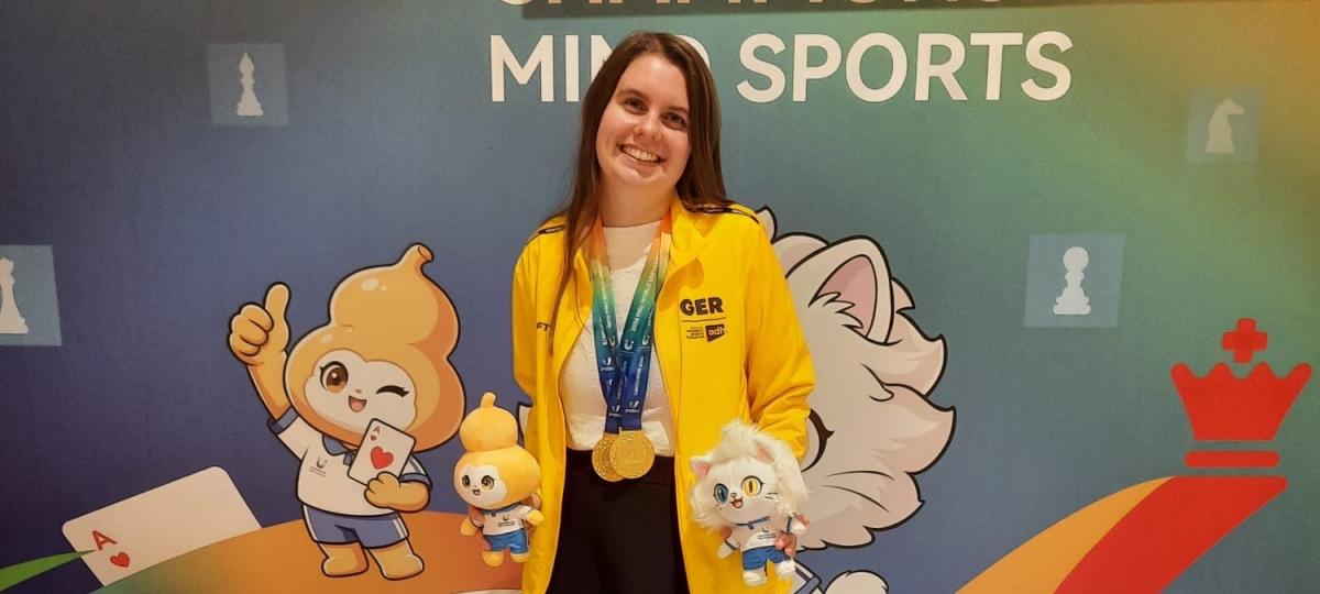 Das erste und gleichzeitig das letzte Mal: Schachspielerin Jana Schneider siegt bei Studierenden-WM