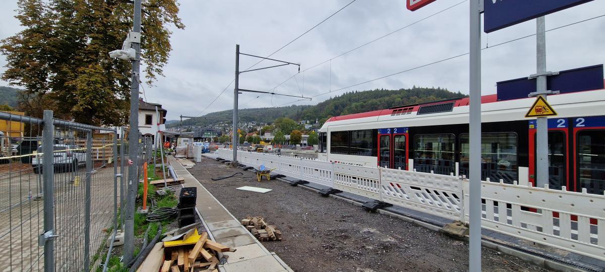 Nach einem Monat Sperrung fahren wieder Züge von Waldshut in die Schweiz