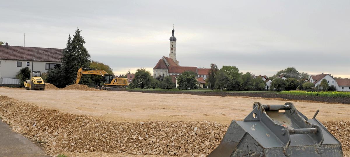 Jetzt wird das neue Medlinger Feuerwehrgerätehaus gebaut