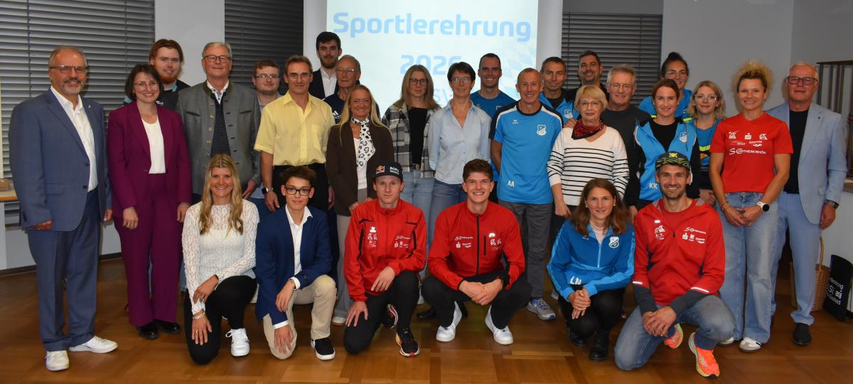 Sportlerehrung in Rhön-Grabfeld: Verdiente Anerkennung für Aushängeschilder und Vorbilder zugleich