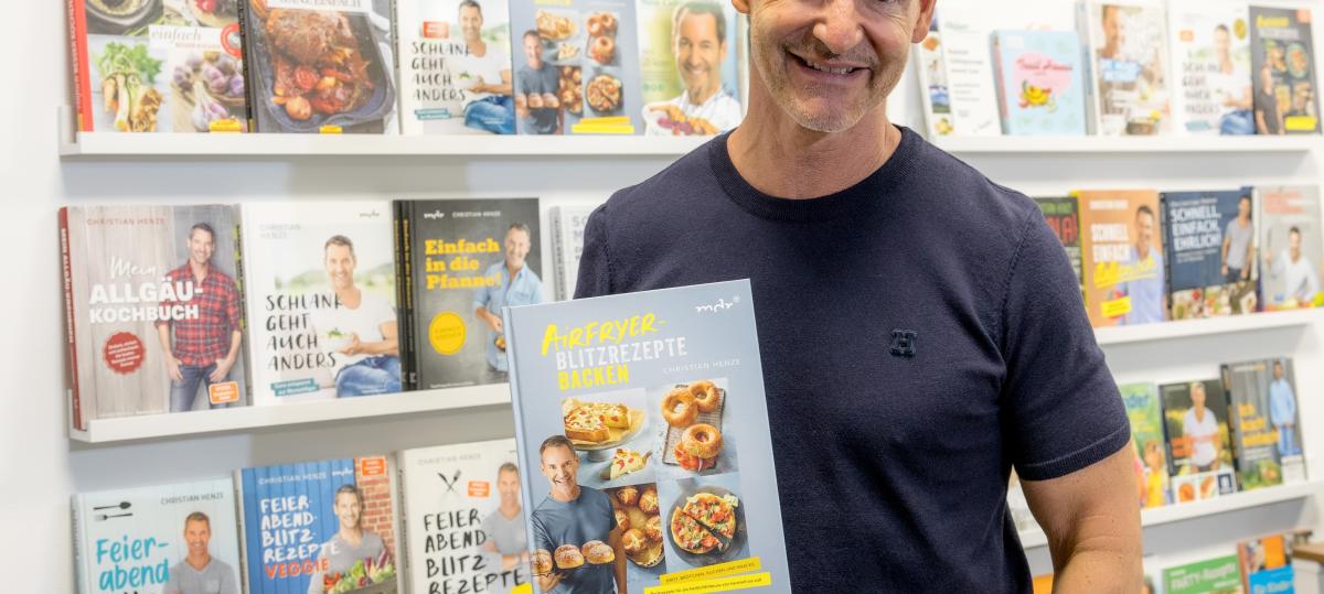 Starkoch Christian Henze veröffentlicht sein 50. Kochbuch und verrät, wie er zu seinen Rezepten kommt