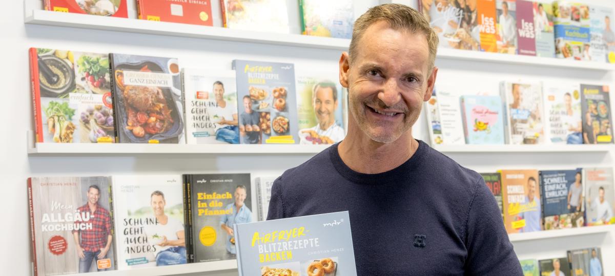 Starkoch Christian Henze veröffentlicht 50. Kochbuch und verrät, wie er zu seinen Rezepten kommt