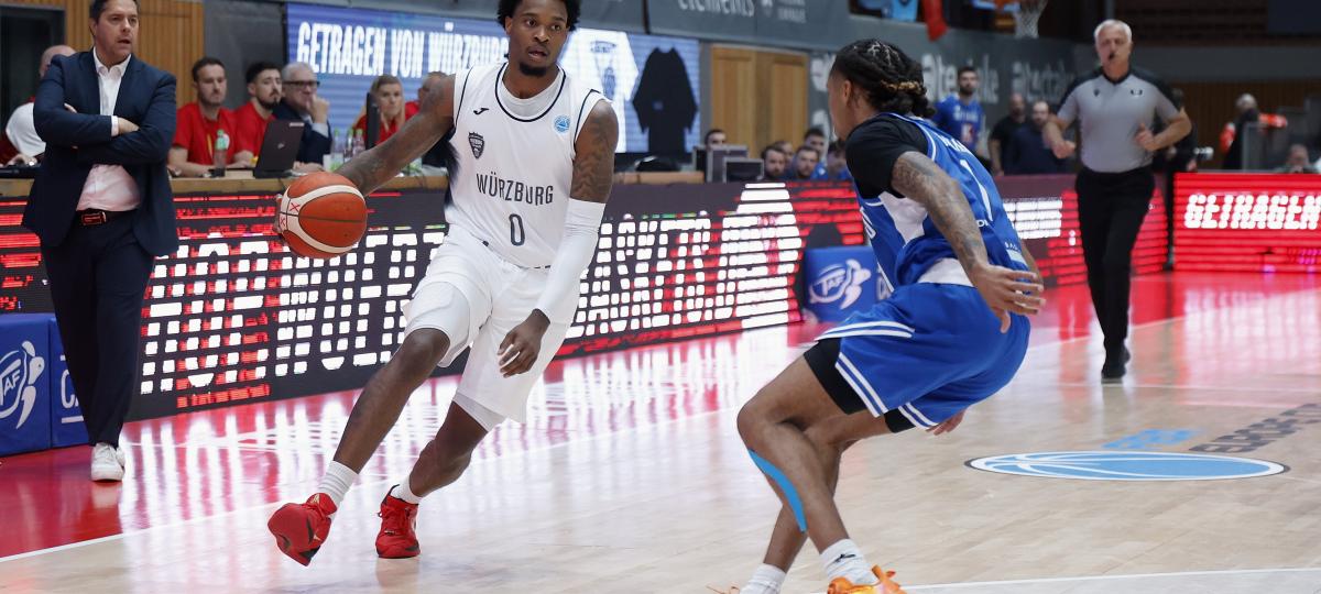 Würzburg Baskets holen den ersten Sieg im Fiba Europe Cup, weil sie deutlich tiefer besetzt sind