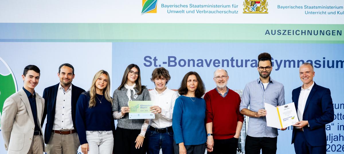 Dillinger Bonaventura-Gymnasium ist jetzt „Klimaschule Gold"