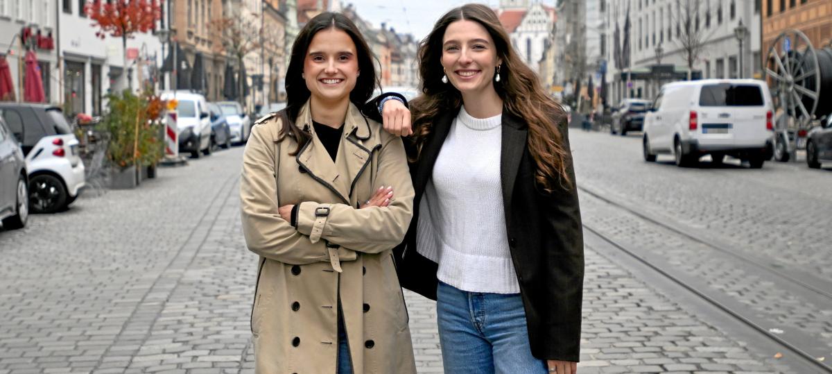 „Wir werden auch auf die Nase fallen“: Zwei junge Frauen wollen die Augsburger Stadtpolitik aufmischen