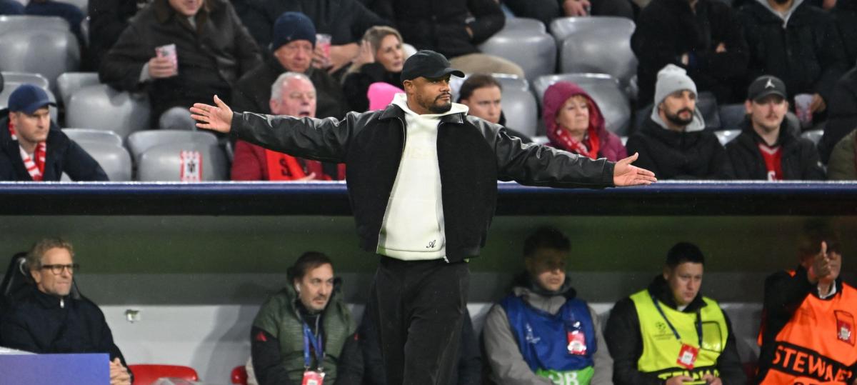 Bayern-Trainer Kompany mit Notarztwagen ins Krankenhaus