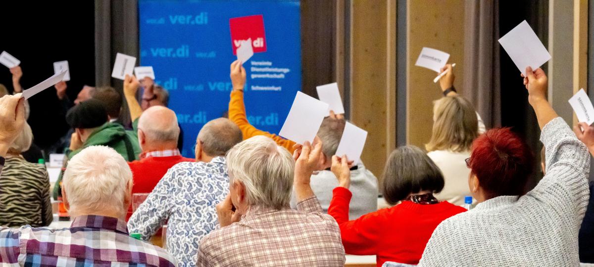 „Dürfen diesen Kampf nicht verlieren“: Warum sich die Gewerkschaft Verdi auf harte Zeiten einschwört