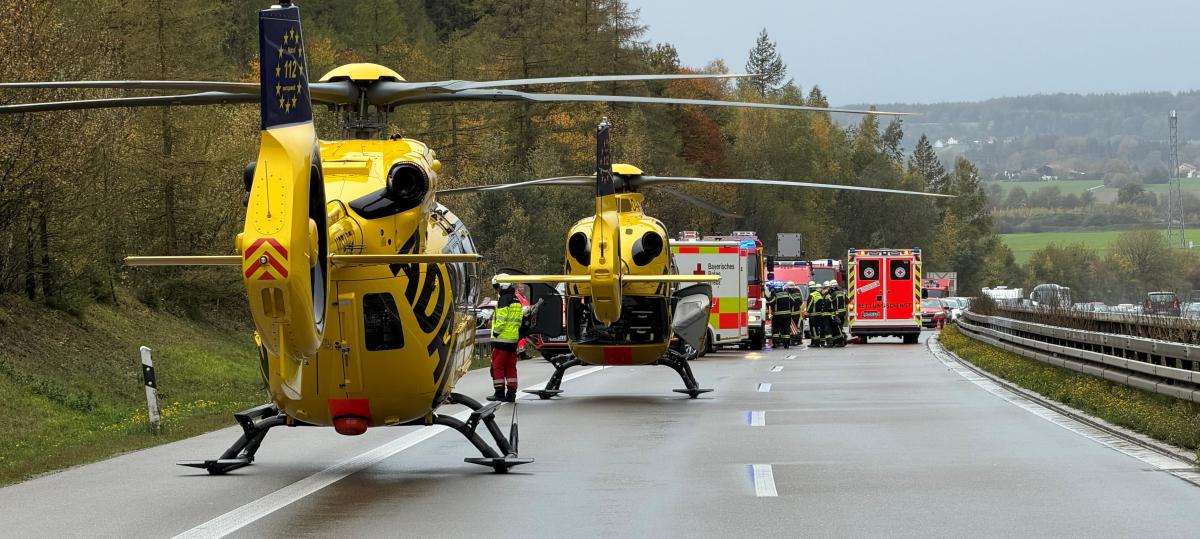 Auto überschlägt sich: Tödlicher Unfall auf A96 bei Bad Wörishofen
