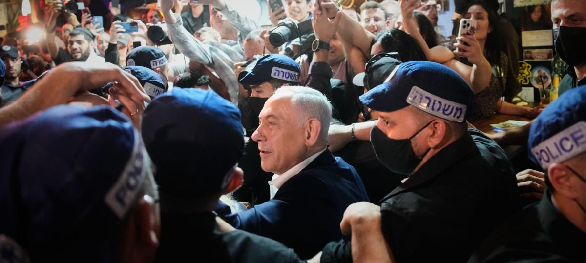 Netanjahu macht Wahlkampf mit Bild von Atompilz über Tel Aviv