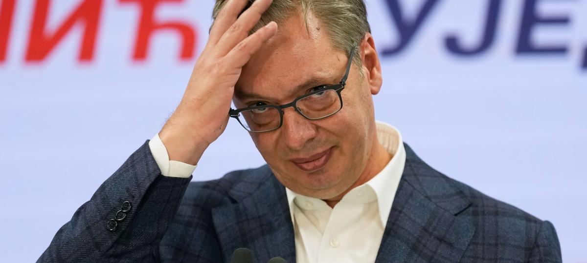 Aleksandar Vučić gesteht Niederlage bei Parlamentswahl ein