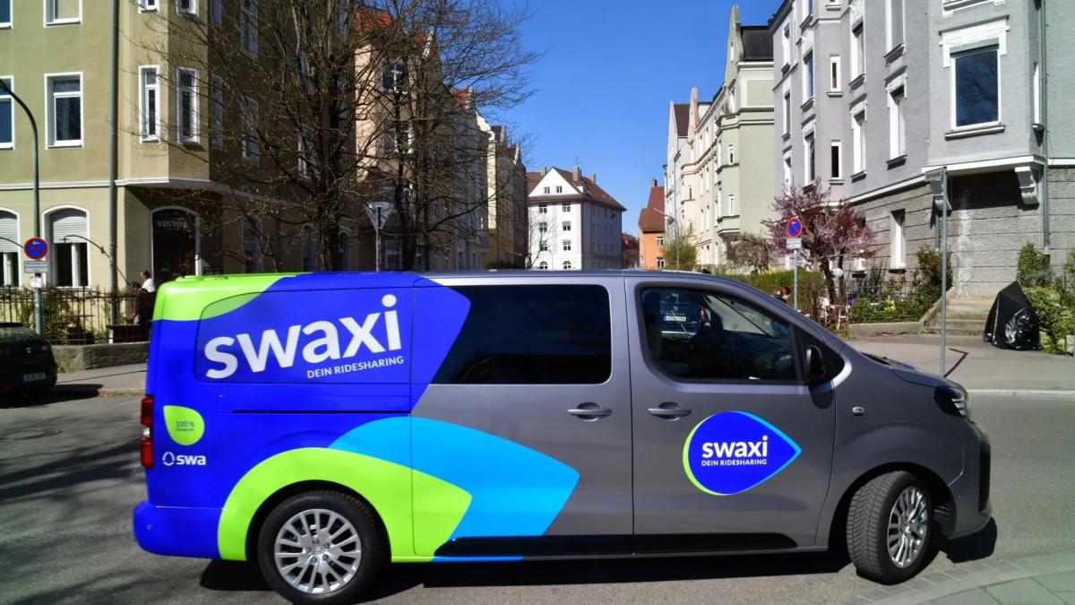 swaxi in Lechhausen: Flexibles Ridesharing ersetzt Buslinie 37 während ...