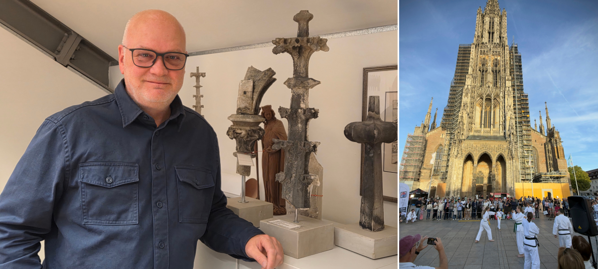 Sanierung, Hauptturm, Absperrungen: Das hat er mit dem Ulmer Münster vor