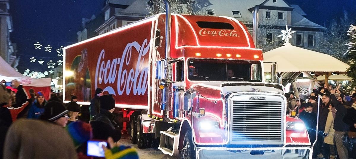 Abstimmung läuft: Haßfurt will Coca-Cola-Weihnachtstruck in die Stadt holen