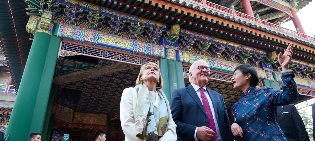Steinmeier mahnt in China fairen Handel an