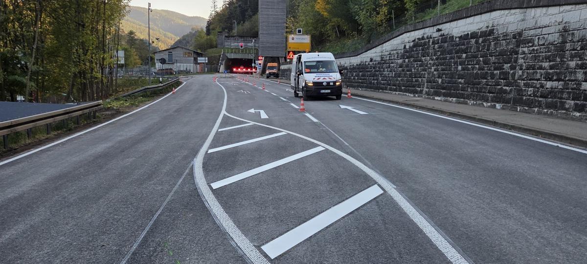 Baustelle abgeschlossen: Wieder freie Fahrt auf der B33 zwischen Gutach und Hornberg