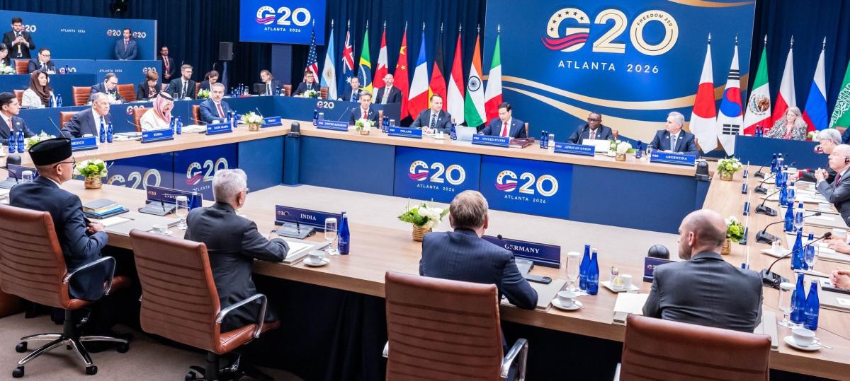 Kein „Familienfoto“: G20-Außenminister mit Signal an Moskau